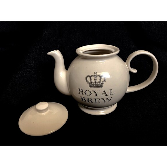 Ceramic Coffee Pot Tea Pot Royal Brew by David Mason Design Majestic Pattern. - Picture 2 of 7